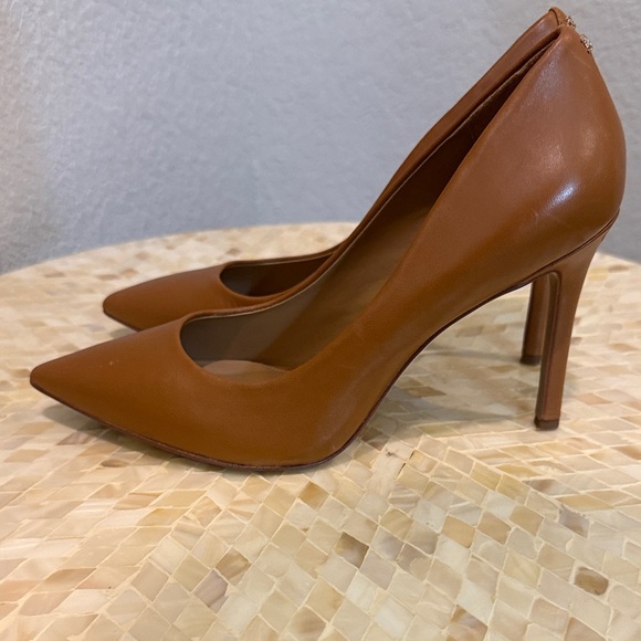 Sam Edleman Elegant Brown Leather heels 8 - Picture 6 of 11